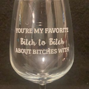 Wine Glass “You’re my Favorite”